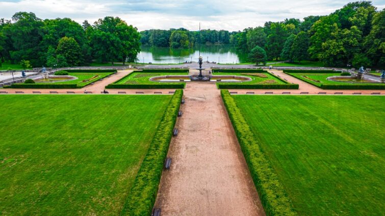 Palace,Park,In,?wierklaniec,In,The,Province,Silesia,In,Poland