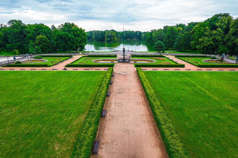 Palace,Park,In,?wierklaniec,In,The,Province,Silesia,In,Poland